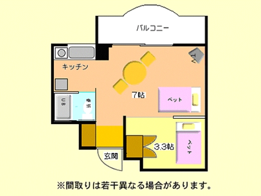 【セパレートツインＣ】1〜7連泊までプラン